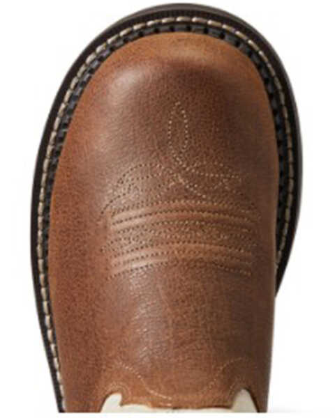 Image #4 - Ariat Women's Heritage Tess Western Boots - Round Toe, Brown, hi-res