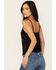 Image #4 - Shyanne Women's Lace Satin Cami, Black, hi-res