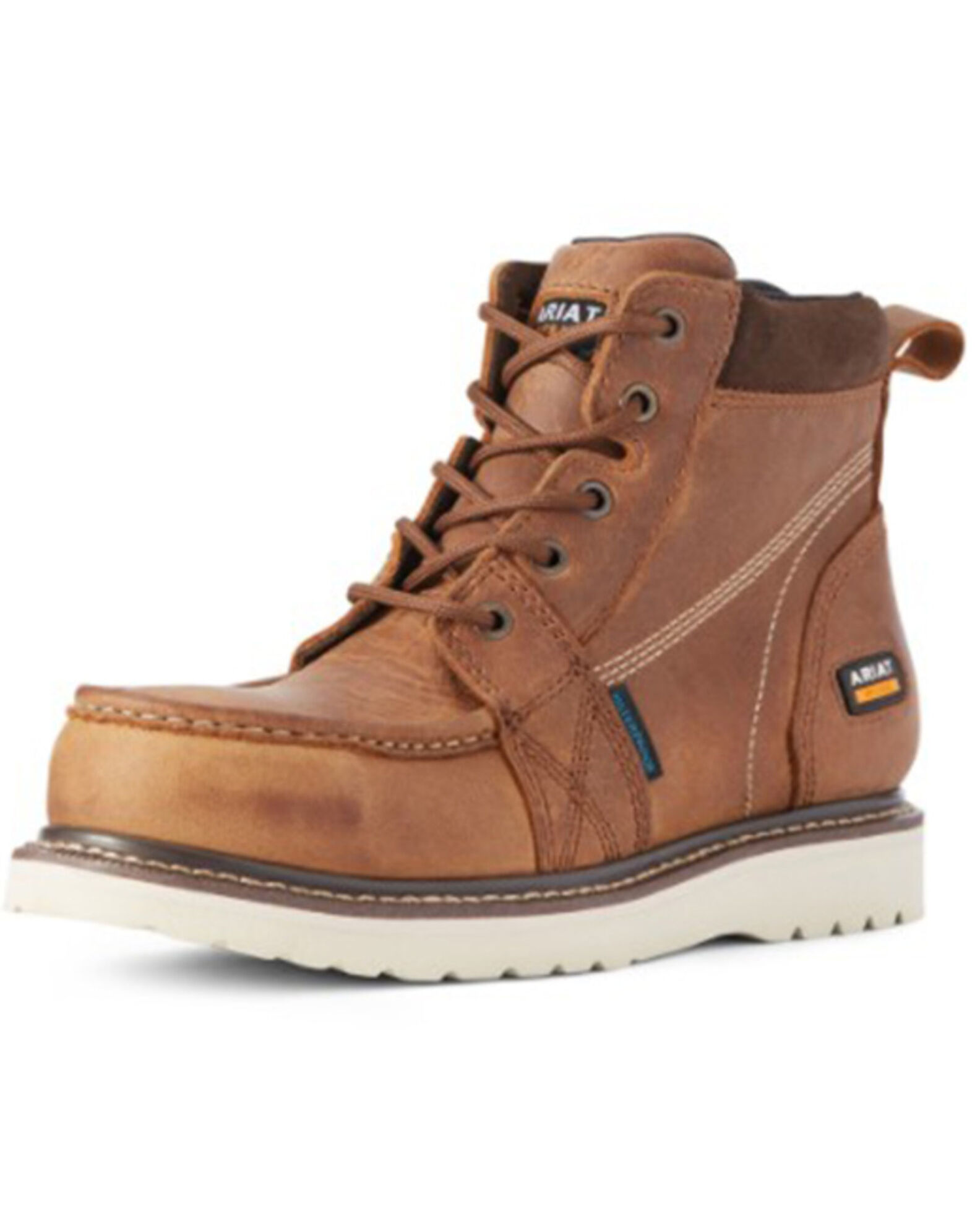 Womens wedge work boots cheap