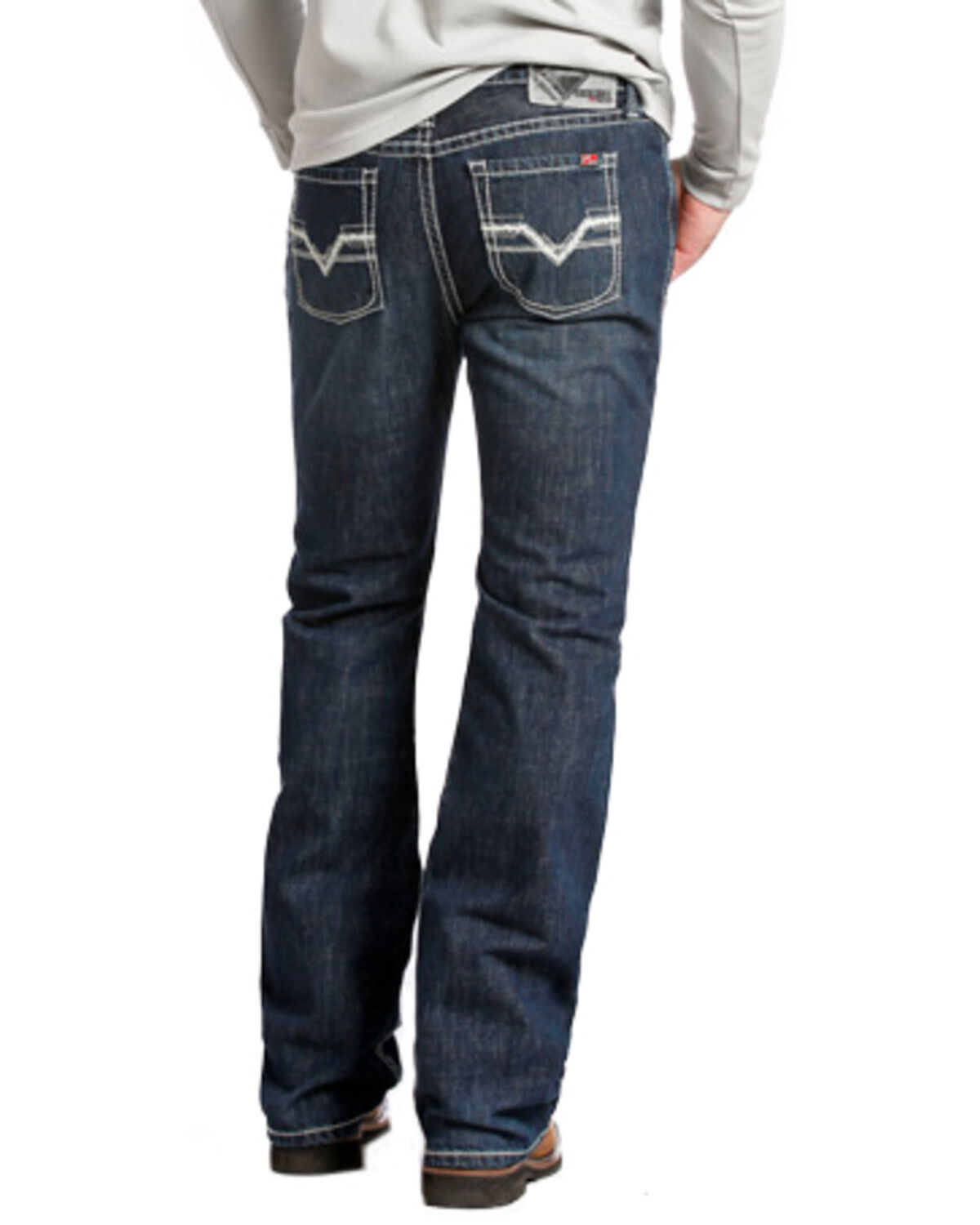 Image #1 - Rock and Roll Denim Men's Pistol Regular Fit Flame-Resistant Jeans - Boot Cut , , hi-res