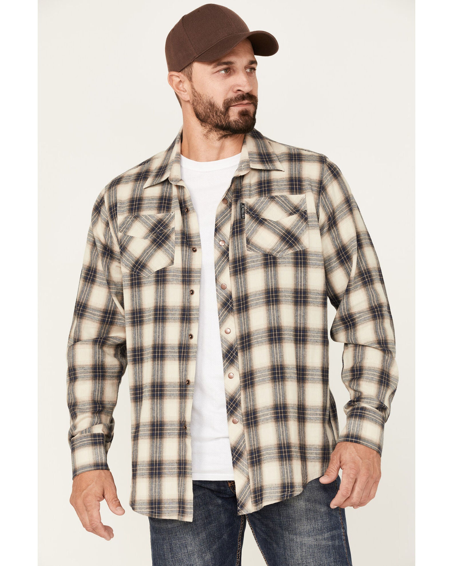 Outback Trading Co Men's Parker Performance Shirt | Boot Barn