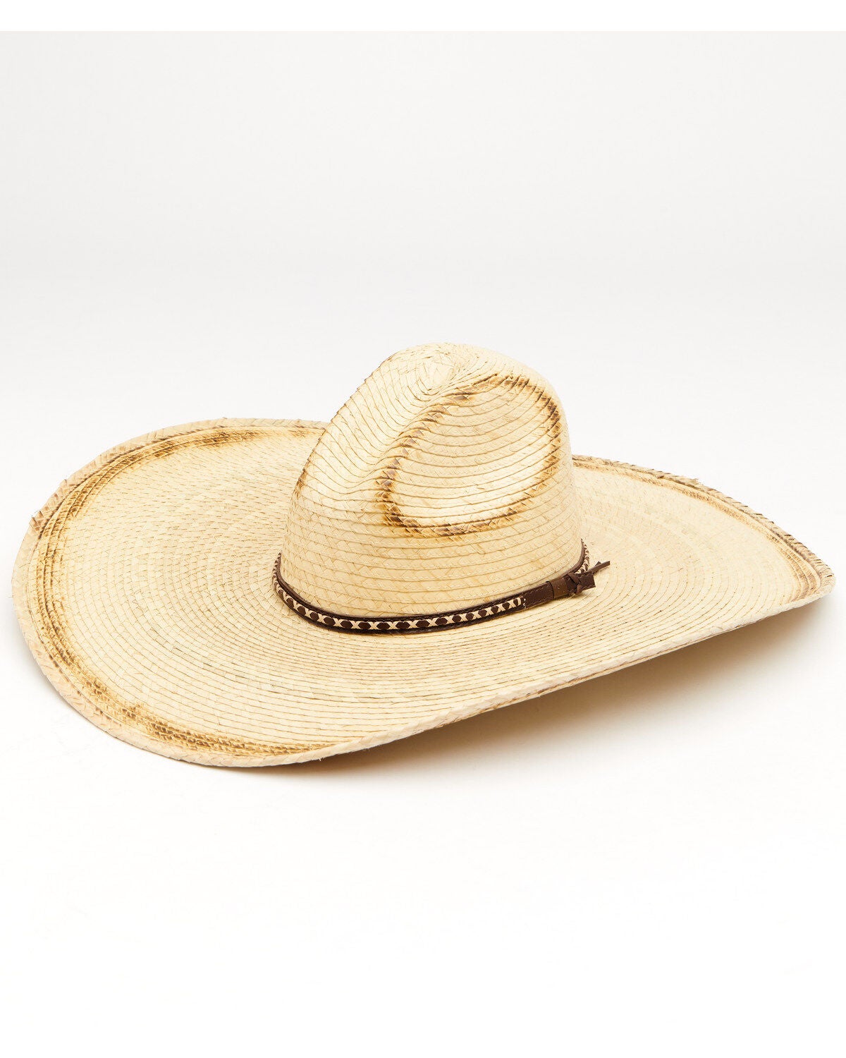 Cody James Guatemalan Gus Straw Cowboy Hat, Natural, hi-res