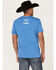 Rock & Roll Denim Men's Dale Brisby Rodeo Graphic T-Shirt, Blue, hi-res