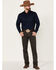 Image #1 - Cody James Men's Appaloosa Gray Wash Slim Straight Stretch Denim Jeans, Grey, hi-res