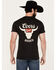Image #1 - Coors Men's Banquet Logo Short Sleeve Graphic T-Shirt, Black, hi-res