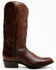 Image #2 - El Dorado Men's Calf Leather Western Boots - Round Toe, Tan, hi-res
