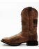 Image #3 - Ariat Men's Circuit Patriot Western Boots - Broad Square Toe, Distressed Brown, hi-res