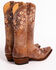 Image #5 - Shyanne Women's Maisie Floral Embroidered Western Leather Boots - Snip Toe, Brown, hi-res
