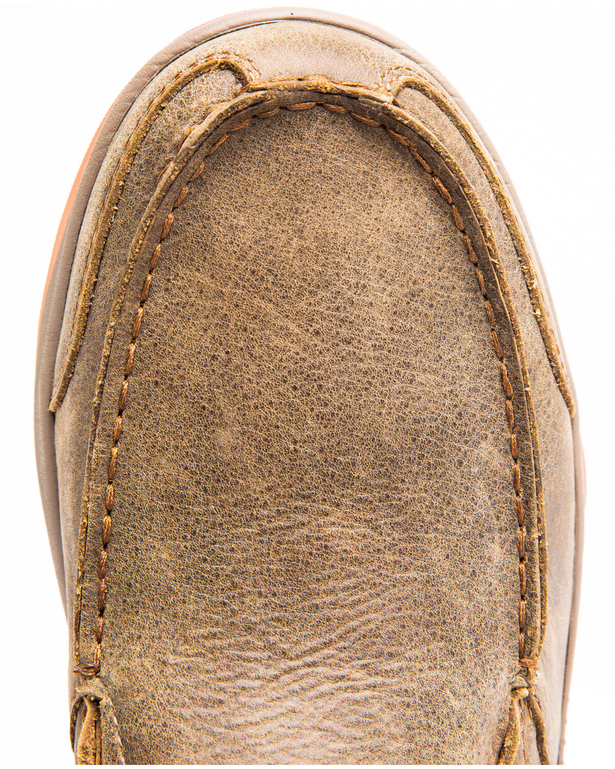 Image #6 - Cody James Men's Tan Oxford Slip-On Shoes - Moc Toe, , hi-res