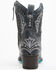 Image #5 - Lane Women's Cossette Western Booties - Snip Toe, Black, hi-res