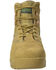 Image #4 - AdTec Men's 6" Tactical Work Boots - Round Toe, Beige, hi-res