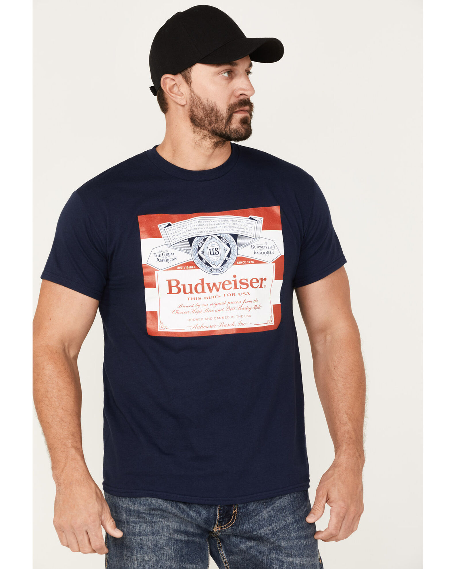 Budweiser t shirt outlet mens