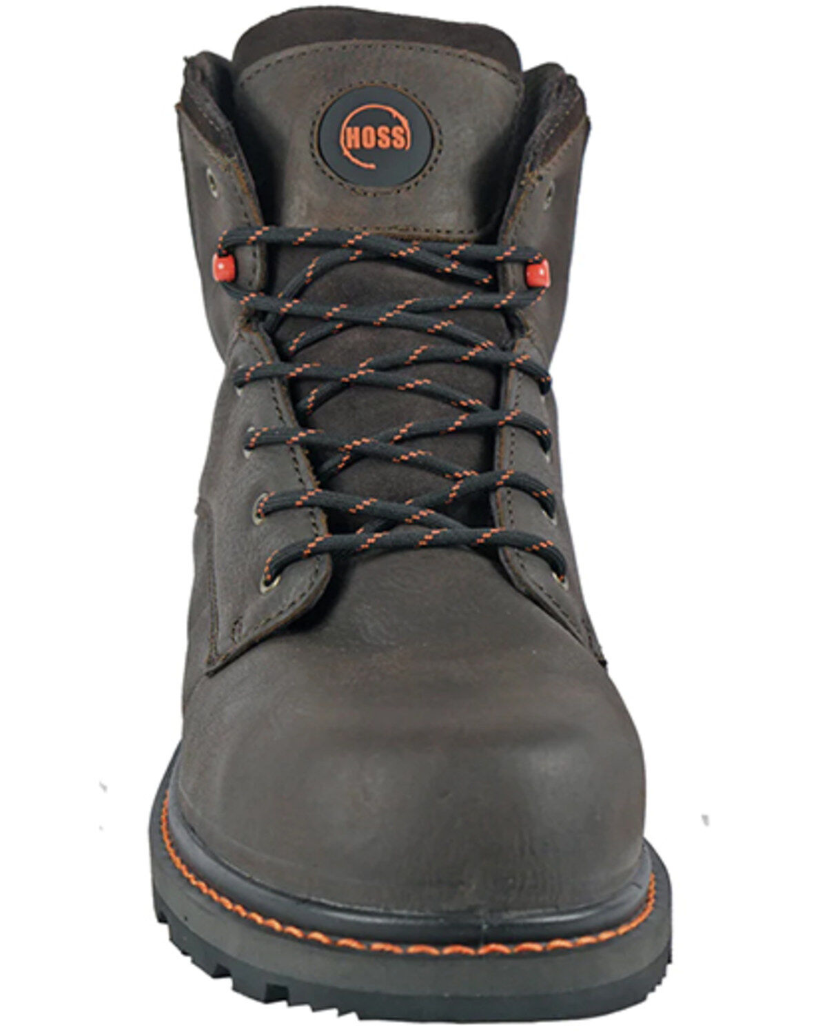 Image #4 - Hoss Men's Carson Lace-Up Work Boots - Composite Toe, Brown, hi-res