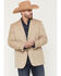 Image #1 - Cody James Men's Sundance Diamond Stitch Sportcoat, Tan, hi-res