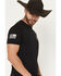 Image #3 - Grunt Style Men's Easy Rider Eagle Short Sleeve Graphic T-Shirt, Black, hi-res