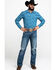 Image #6 - Cody James Men's Blue Paisley Print Western Shirt, , hi-res