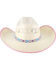 Charlie 1 Horse  Girls' Gracie Hat, Natural, hi-res