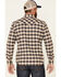 Image #4 - Pendleton Men's Navy Wyatt Small Plaid Long Sleeve Snap Western Shirt, Navy, hi-res