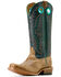 Image #2 - Ariat Women's Futurity Boon Western Boots - Square Toe, Teal, hi-res