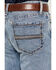 Image #4 - Cinch Men's Ian Acid Medium Wash Slim Bootcut Performance Stretch Denim Jeans, Medium Wash, hi-res