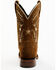 Caborca Silver Women's Maisie Star And Hearts Inlay Western Boots - Broad Square Toe, Tan, hi-res