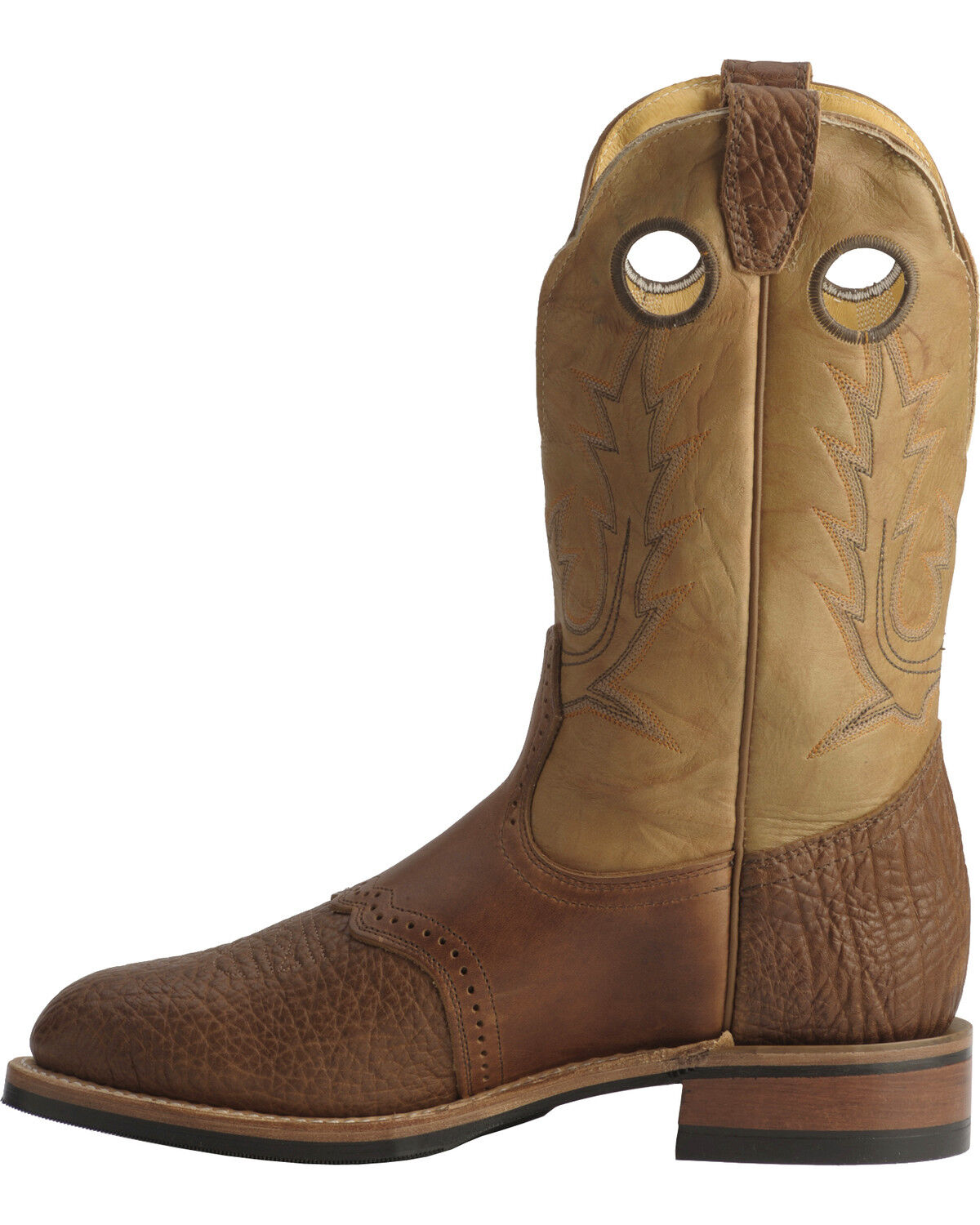 Image #3 - Boulet Men's Super Roper Western Boots - Round Toe, , hi-res