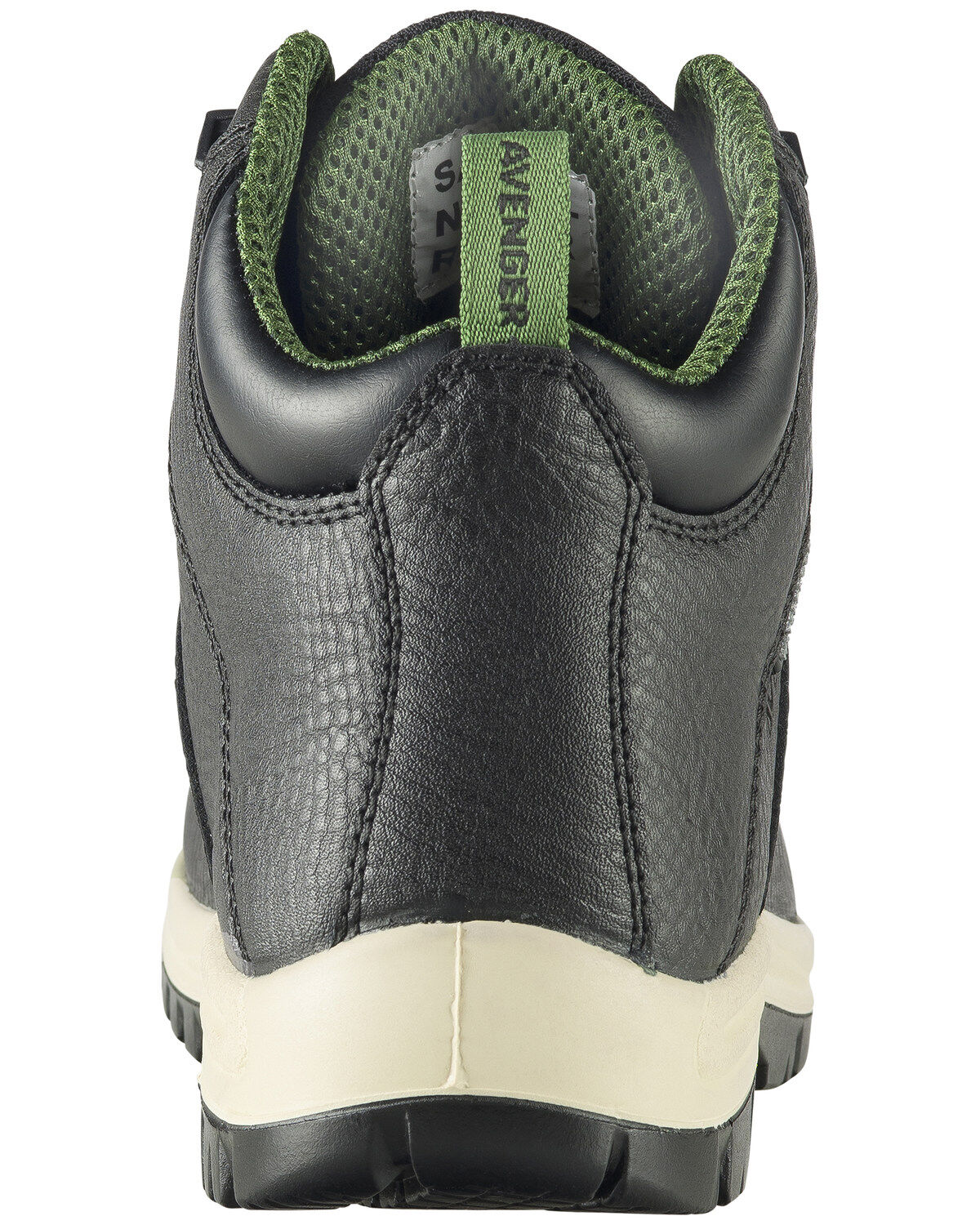 Image #4 - Avenger Men's Breaker Work Boots - Composite Toe, Black, hi-res