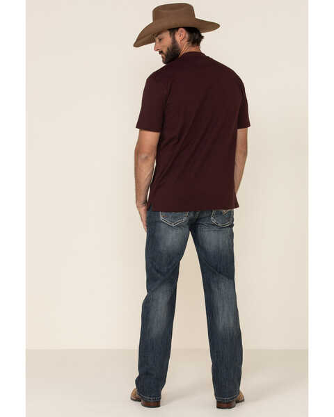 Image #2 - Rock & Roll Denim Men's Double Barrel Stretch Relaxed Straight Jeans , , hi-res