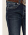 Image #2 - Shyanne Little Girls' Southwestern Dreamcatcher Pocket Bootcut Jeans, Blue, hi-res