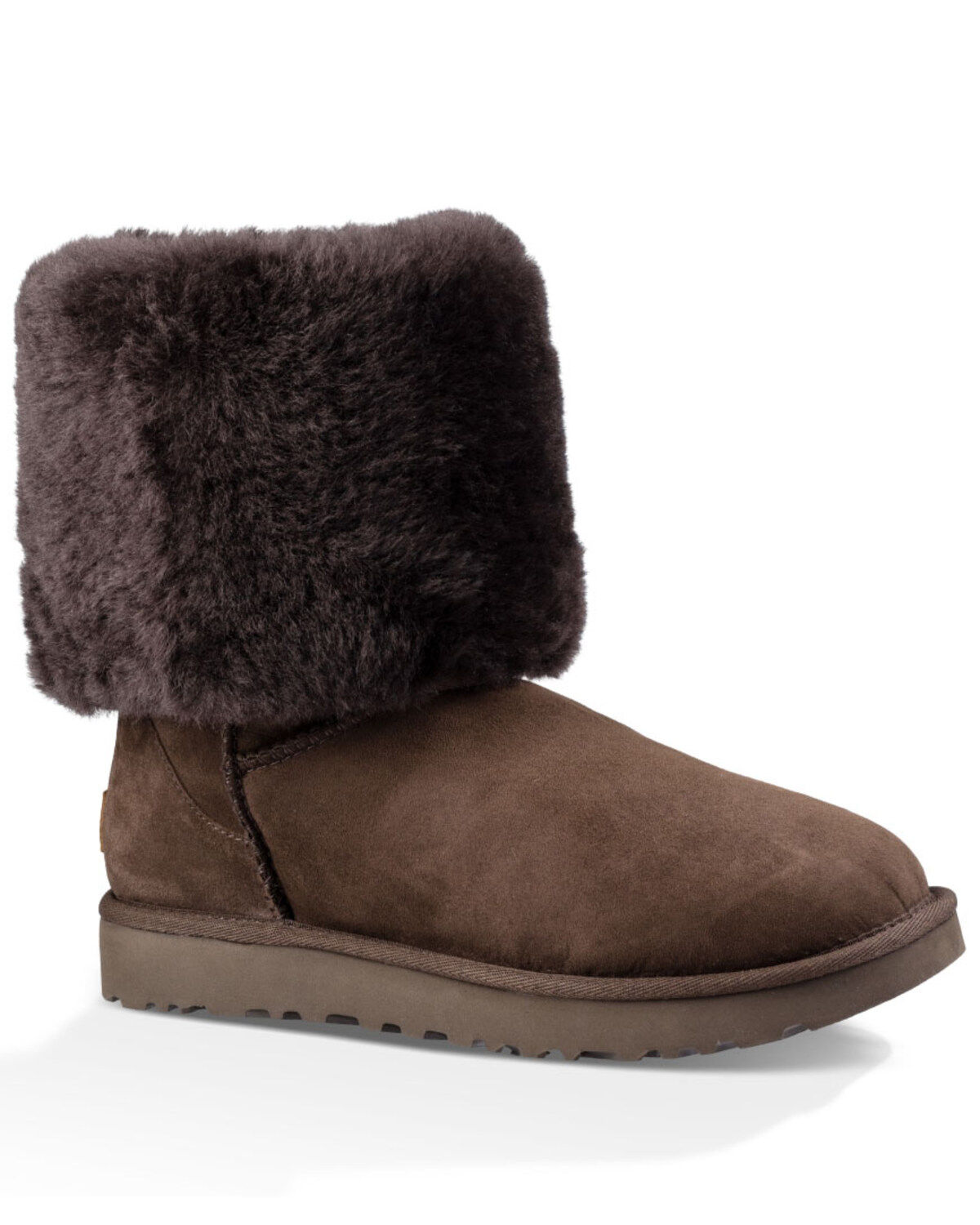 tall uggs with fur on outside