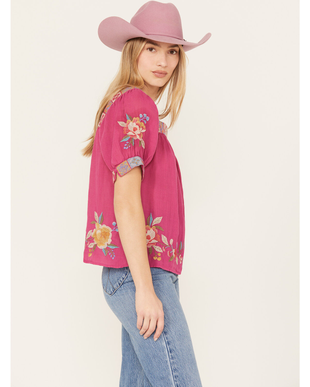 Image #2 - Johnny Was Women's Petunia Park Blouse, , hi-res