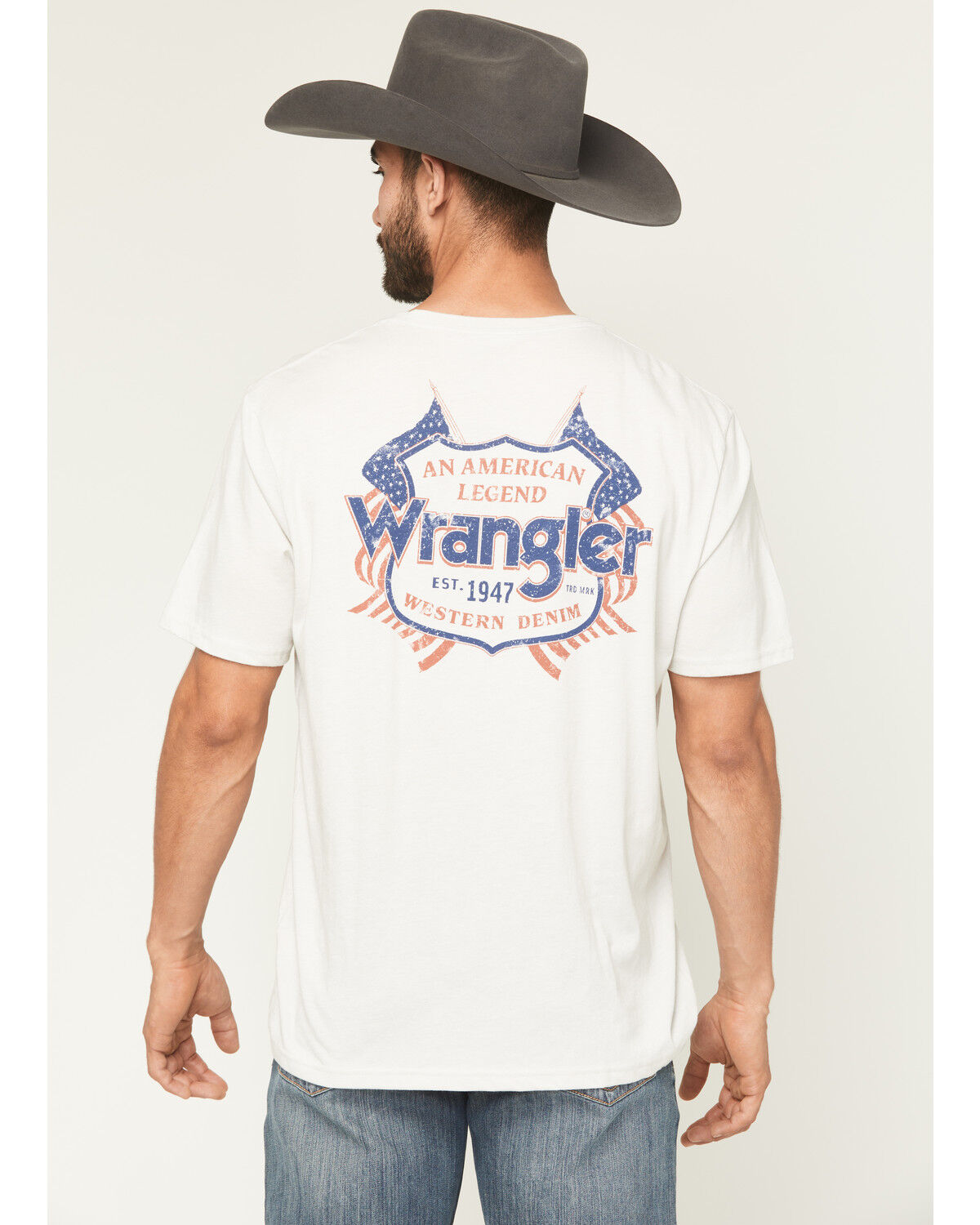 Wrangler Men´s American Logo Short Sleeve GraphicT-Shirt