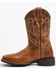 Image #3 - Cody James Ace&trade; Western Boots - Broad Square Toe, Tan, hi-res