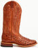 Image #2 - Horse Power Men's Boot Barn Exclusive Nile Crocodile Print Tall Western Boots - Broad Square Toe, Cognac, hi-res