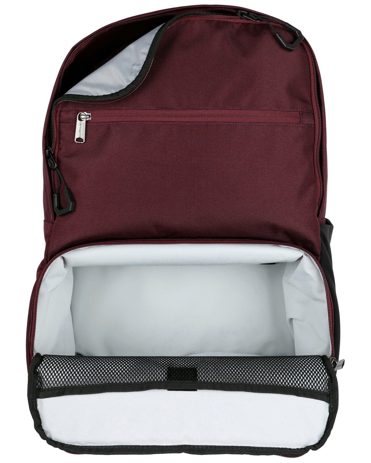 Image #1 - Carhartt Insulated Two Compartment Cooler Backpack, Wine, hi-res