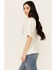 Image #2 - Wrangler Women's Long Live Cowboys Short Sleeve Graphic Tee, Off White, hi-res