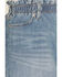 Image #2 - Wrangler Girls' Light Wash Denim Skirt, , hi-res