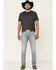 Image #1 - Cody James Core Men's Sawbuck Light Wash Stretch Stackable Straight Jeans, Blue, hi-res
