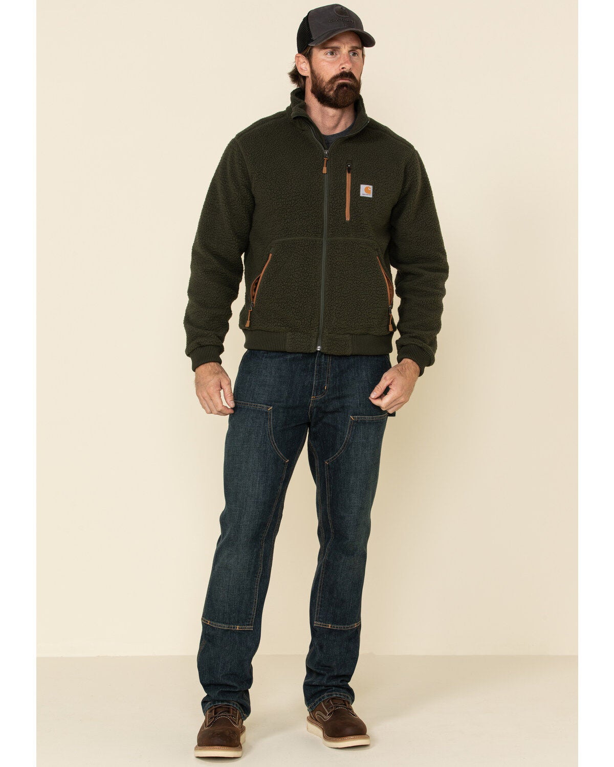 carhartt olive jacket