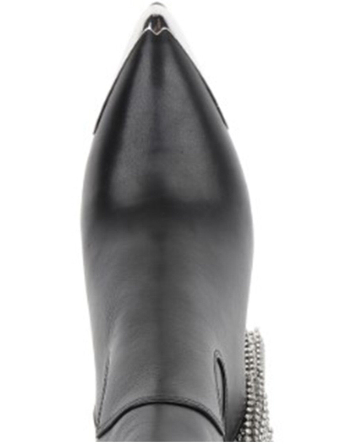 Image #5 - DanielXDiamond Women's Stagecoach Western Boots - Snip Toe, Black, hi-res
