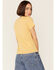 Bandit Women's Looking At Country Graphic Tee, Mustard, hi-res