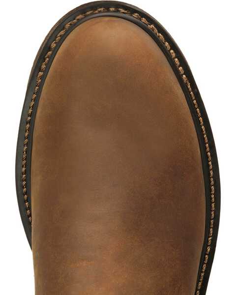 Image #6 - Rocky Men's Roper Original Ride Western Boots, Tan, hi-res