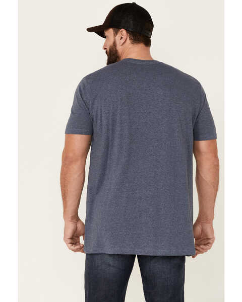 Image #4 - Moonshine Spirit Men's Desert Cacti Graphic Short Sleeve T-Shirt, Medium Blue, hi-res