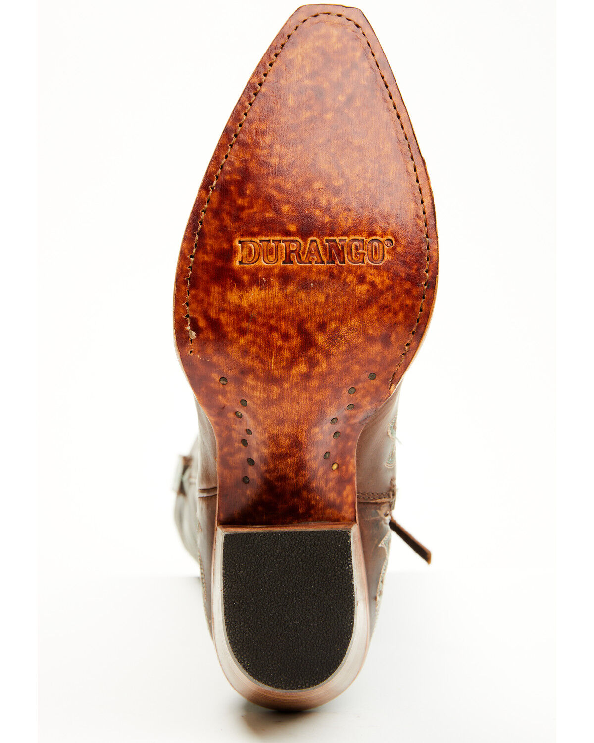 Image #7 - Durango Women's Crush Tall Western Boots - Snip Toe, Mahogany, hi-res