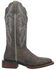 Image #2 - Dan Post Women's Kendall Western Performance Boots - Broad Square Toe, Black, hi-res