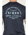 Image #3 - Kimes Ranch Men's Heavy Text Short Sleeve Graphic T-Shirt, Navy, hi-res