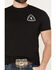 Image #3 - Cowboy Hardware Men's Get A Grip Short Sleeve Graphic T-Shirt, Black, hi-res