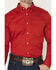 Image #3 - Cody James Men's Performance Twill Solid Long Sleeve Button-Down Stretch Western Shirt - Tall, Medium Red, hi-res