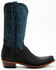 Lucchese Men's Two-Tone Roughout Western Boots - Square Toe, Black, hi-res