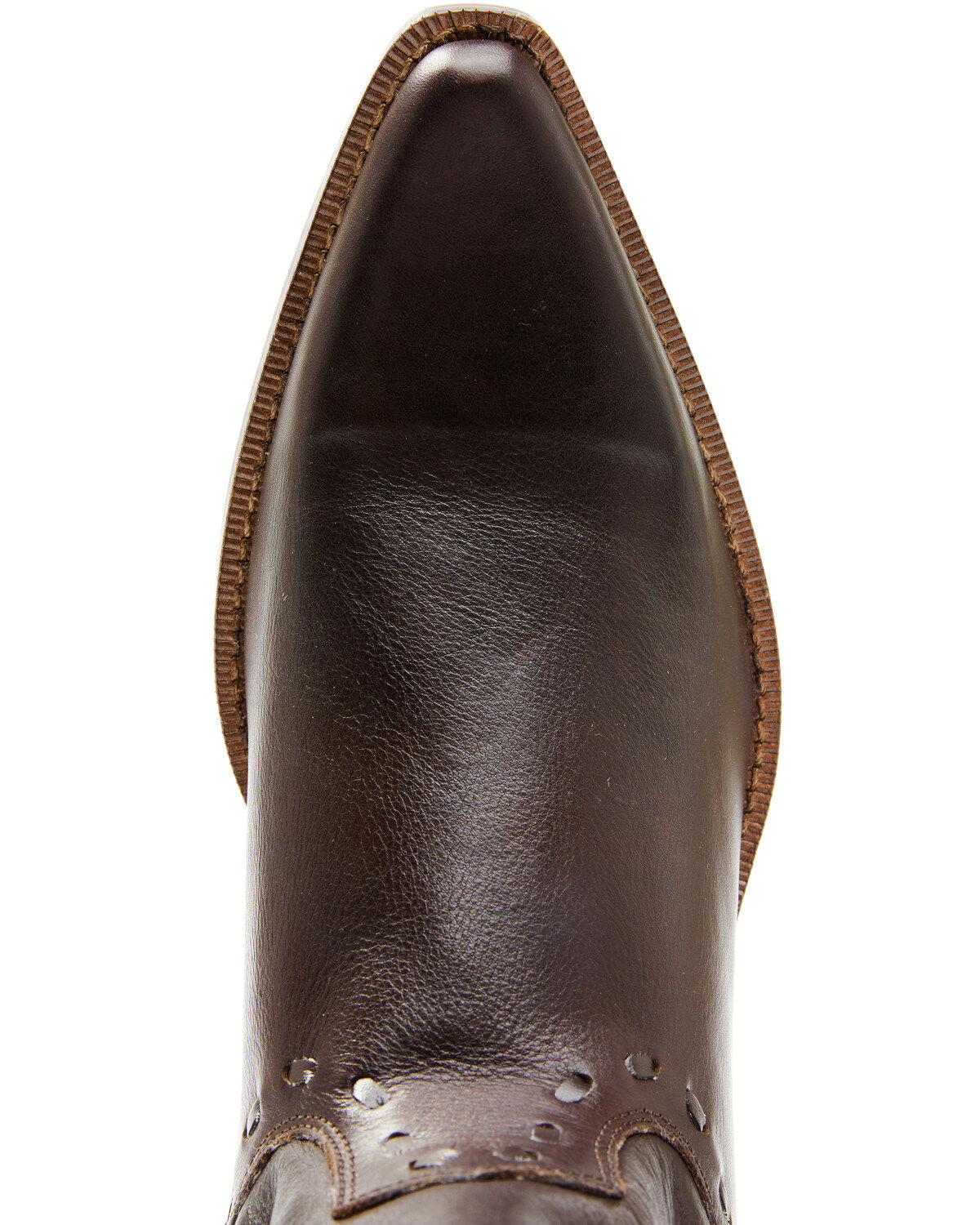 Image #6 - Dingo Men's Bucklace Stagecoach Western Boot - Snip Toe, Brown, hi-res